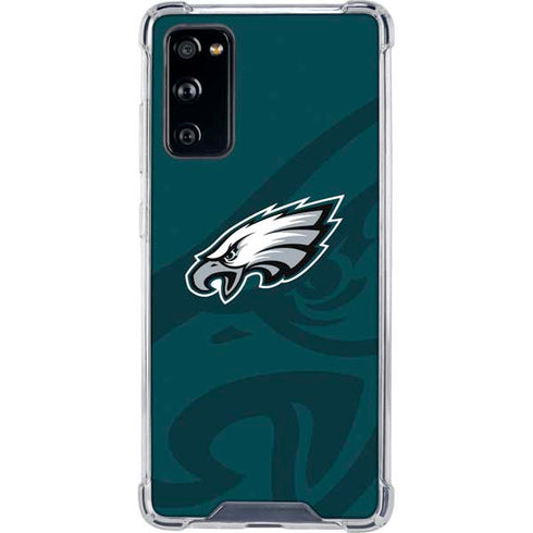 NFL Philadelphia Eagles Double Vision Galaxy S20 FE Clear Case
